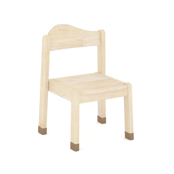 H00-689-27 Mountain-Shaped Backrest Chair. Stackable. 27cm