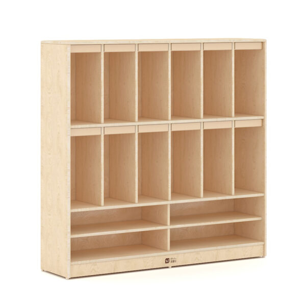 H00-722 12-Person School Bag And Shoe Cabinet