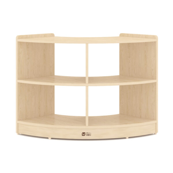 H03-036 Classic Muyu 2-Layer 90° Curved Low Cabinet