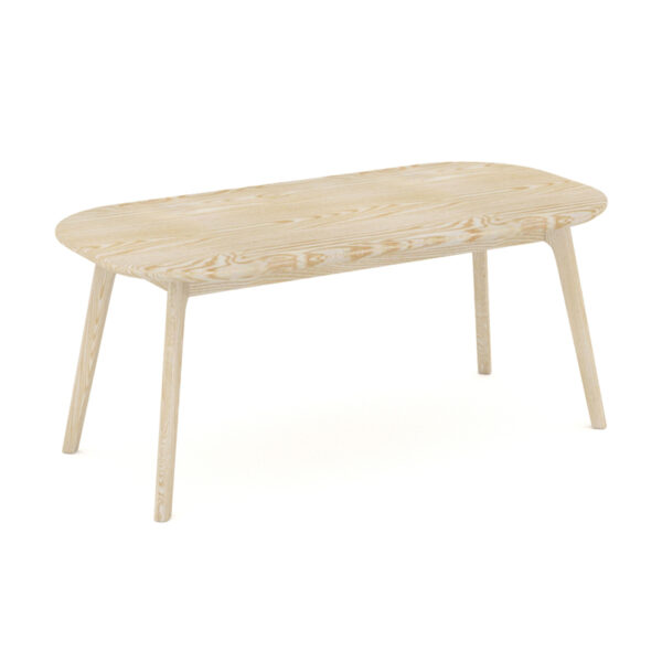 H04-001-49 Ash Wood Noble Table For 6 People.49cm