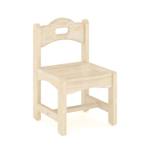 H05-084-29 Log Arch Bridge Chair.29cm