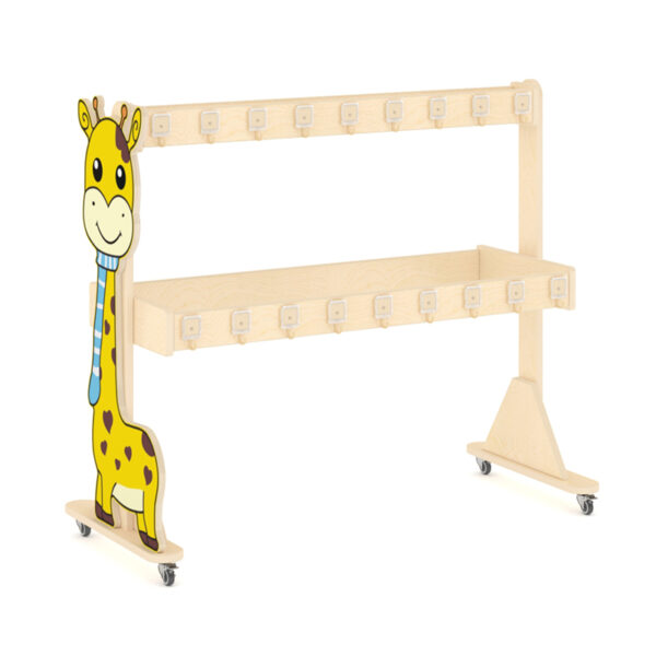 H07-005 Giraffe Shaped Towel Rack For 36 People