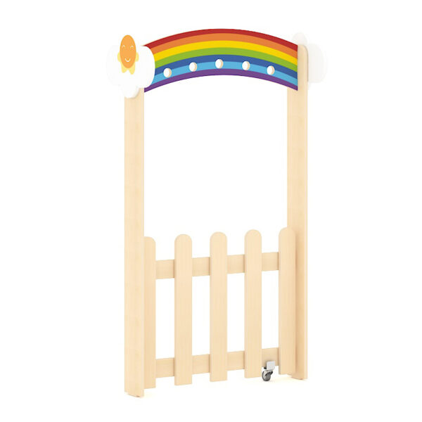 H10-018 Daycare Rainbow Bus Style Door