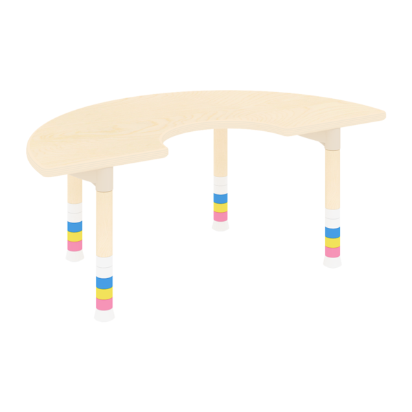 H10-032 Baby Bear Moon Table. Adjustable