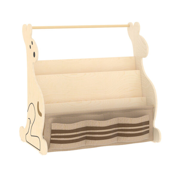 H30-008 Nursery Kangaroo Shaped Bookshelf